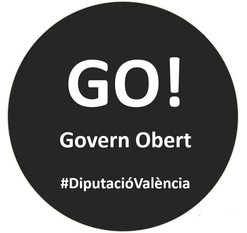 Logo Govern Obert Diputació de València