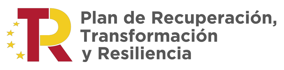 Logo Plan de Recuperación, Transformación y Resiliencia