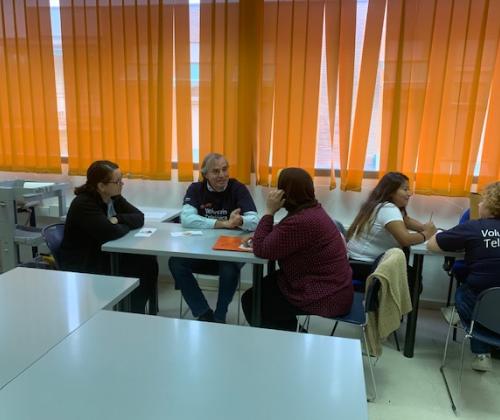 Entrevistas con Telefónica en la Semana del Voluntariado